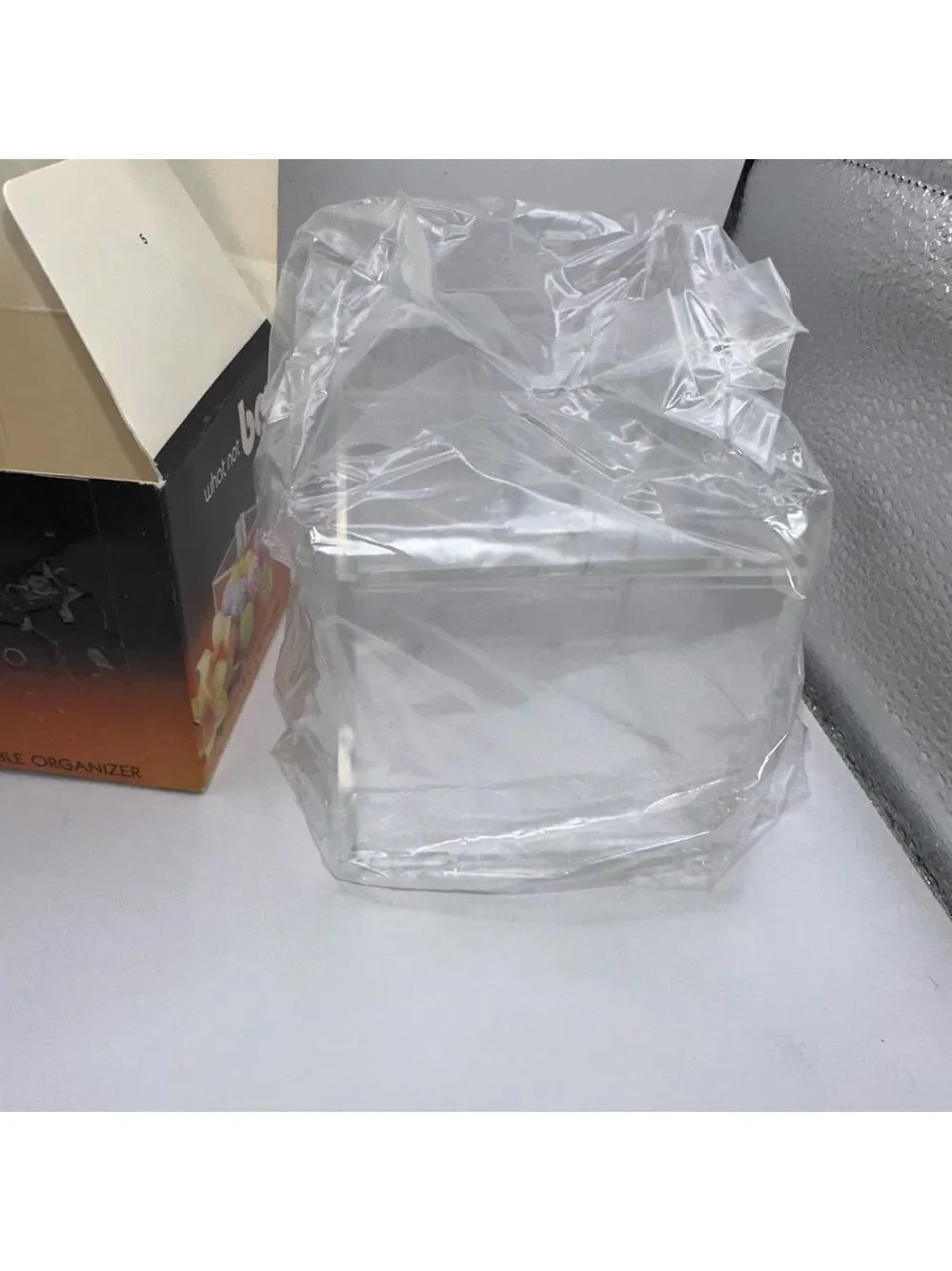 RARE Vintage 1983 Pretty Neat Industries What Not Box Stackable Organizer
